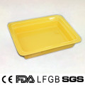 restaurant porcelain color glazed ceramic rectangle buffet dishes